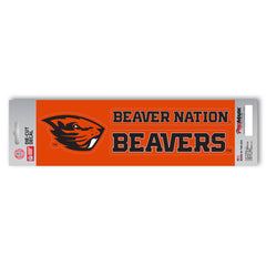Oregon State Beavers 2 Piece Team Slogan Decal Sticker Set - Oregon State