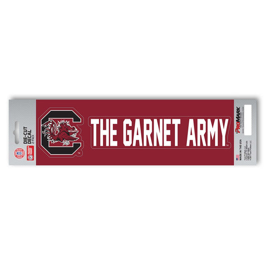 South Carolina Gamecocks 2 Piece Team Slogan Decal Sticker Set