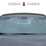 Los Angeles Angels Sun Stripe Windshield Decal 3.25 in. x 34 in. - Los Angeles Angels