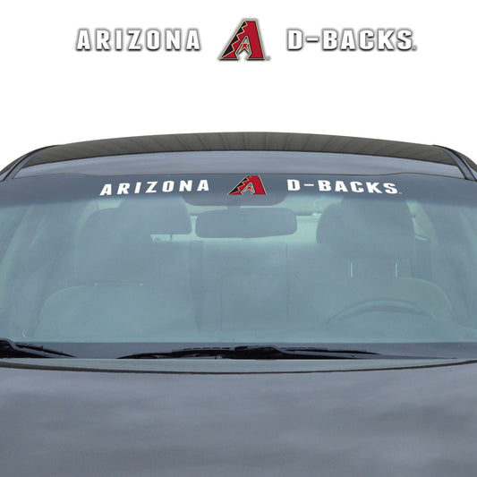 Arizona Diamondbacks Sun Stripe Windshield Decal 3.25 in. x 34 in. - Arizona Diamondbacks