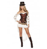 Roma Costume 7pc Sexy Steampunk Babe - Roma Costume - Flyclothing LLC