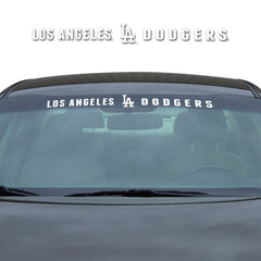 Los Angeles Dodgers Sun Stripe Windshield Decal 3.25 in. x 34 in. - Los Angeles Dodgers