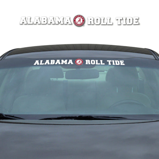 Alabama Crimson Tide Sun Stripe Windshield Decal 3.25 in. x 34 in. - Alabama