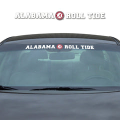 Alabama Crimson Tide Sun Stripe Windshield Decal 3.25 in. x 34 in. - Alabama