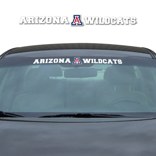 Arizona Wildcats Sun Stripe Windshield Decal 3.25 in. x 34 in. - Arizona