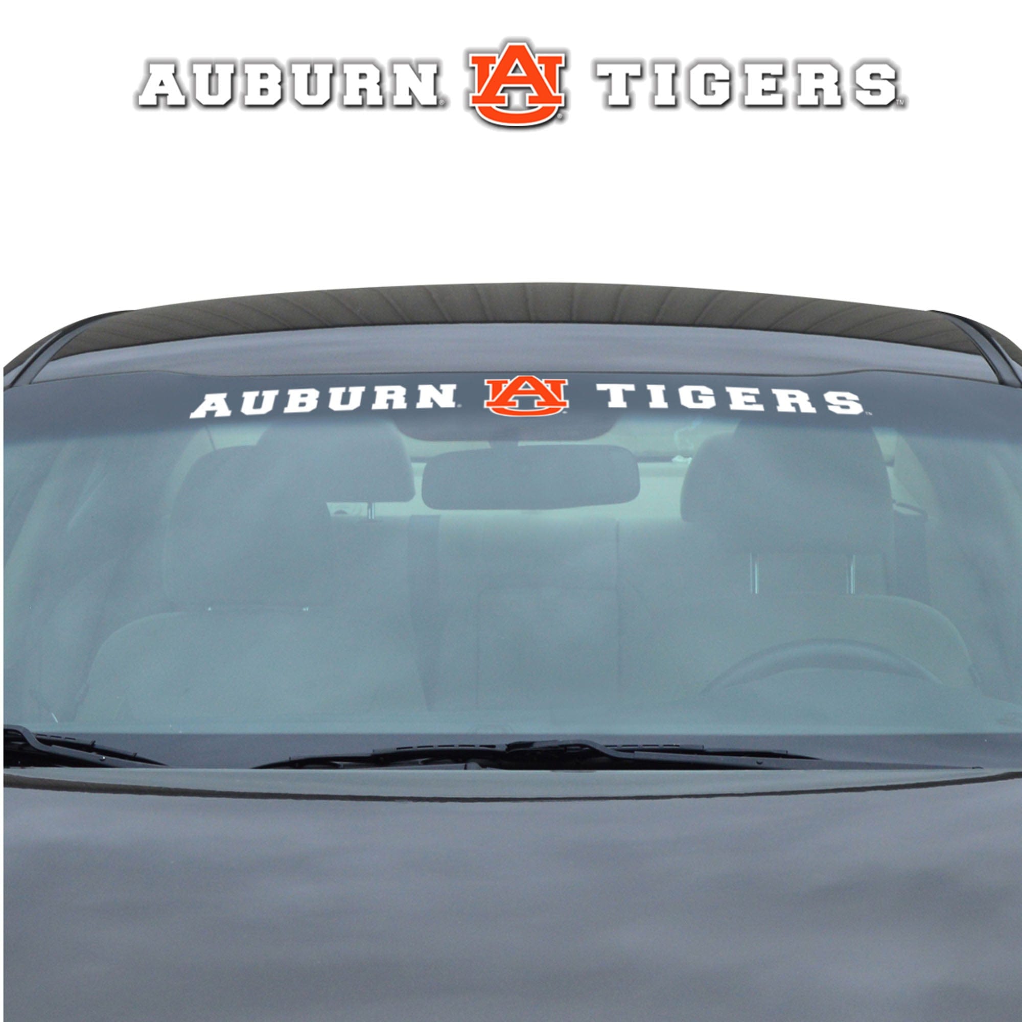 Auburn Tigers Sun Stripe Windshield Decal 3.25 in. x 34 in. - Auburn