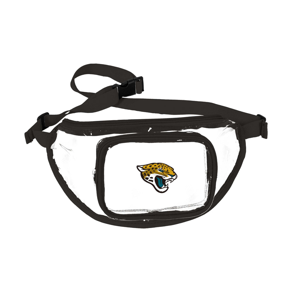 Jacksonville Jaguars Clear Fanny Pack - Logo Brands - Flyclothing LLC