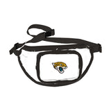 Jacksonville Jaguars Clear Fanny Pack - Logo Brands - Flyclothing LLC