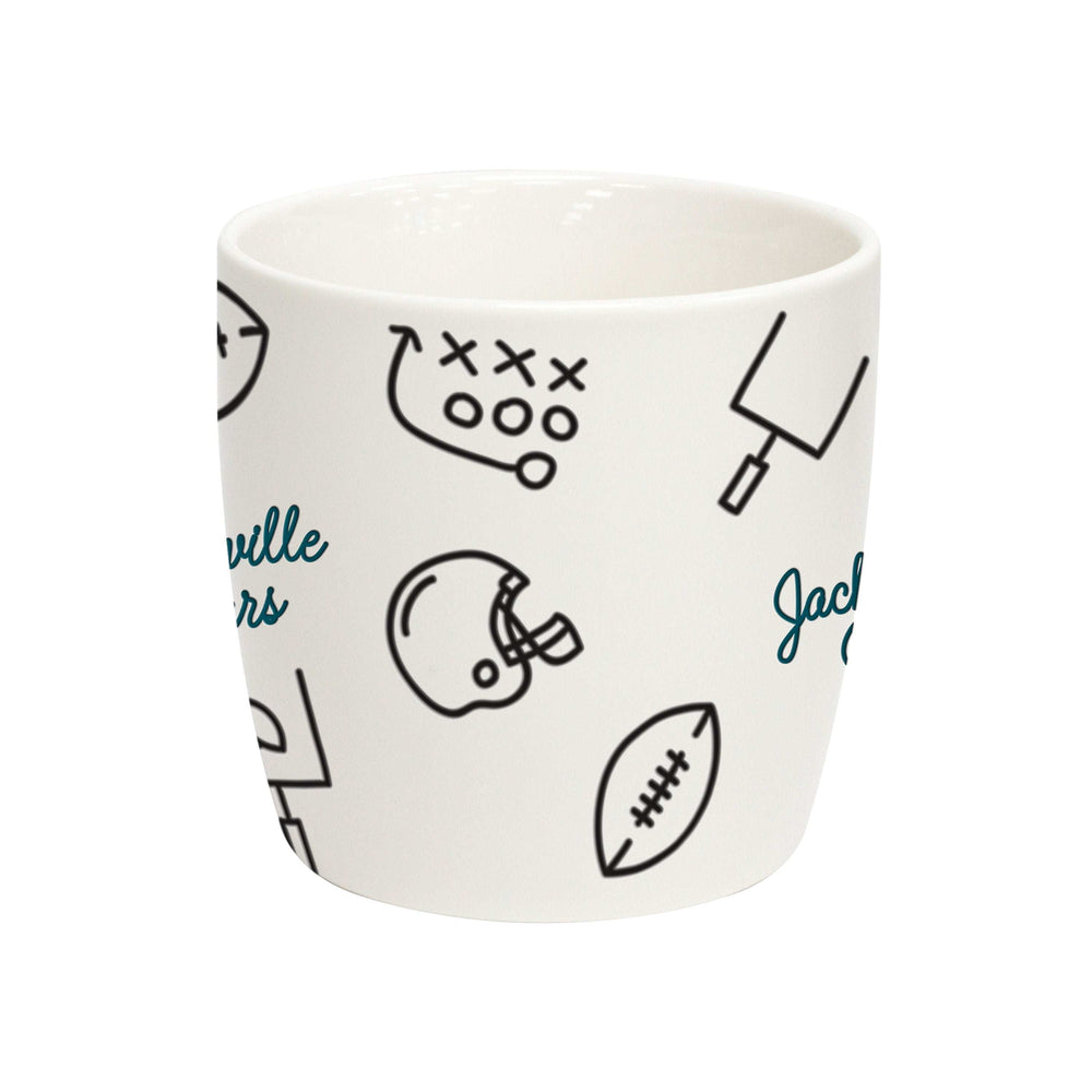 Jacksonville Jaguars 18oz Playmaker Mug - Logo Brands - Flyclothing LLC