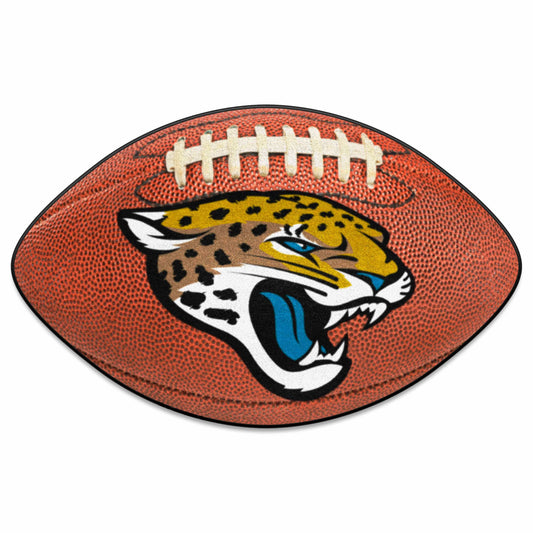 NFL - Jacksonville Jaguars Football Mat - Logo Brands - Flyclothing LLC