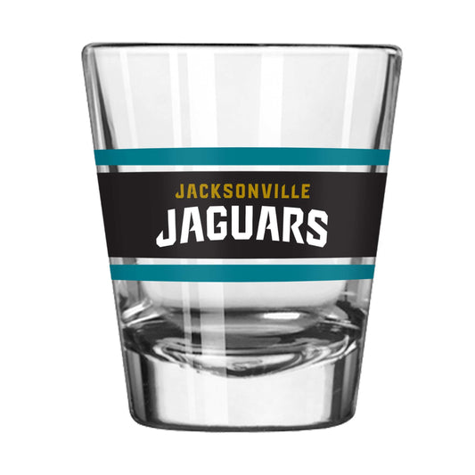 Jacksonville Jaguars 2oz Stripe Shot Glass - Logo Brands - Flyclothing LLC