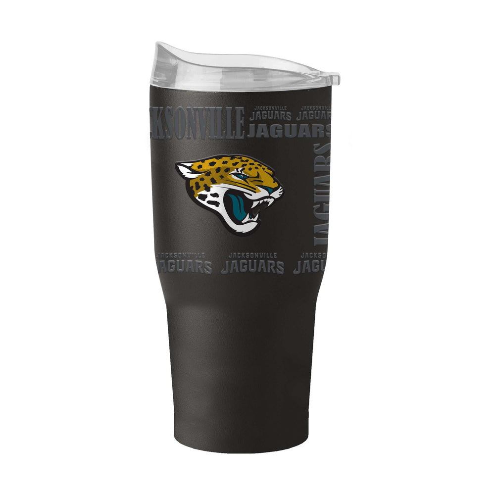 Jacksonville Jaguars 30oz Replay Powder Coat Tumbler - Logo Brands - Flyclothing LLC