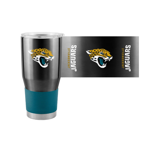 Jacksonville Jaguars Alt Sleeve 30oz Gameday Stainless Tumbler - Logo Brands - Flyclothing LLC