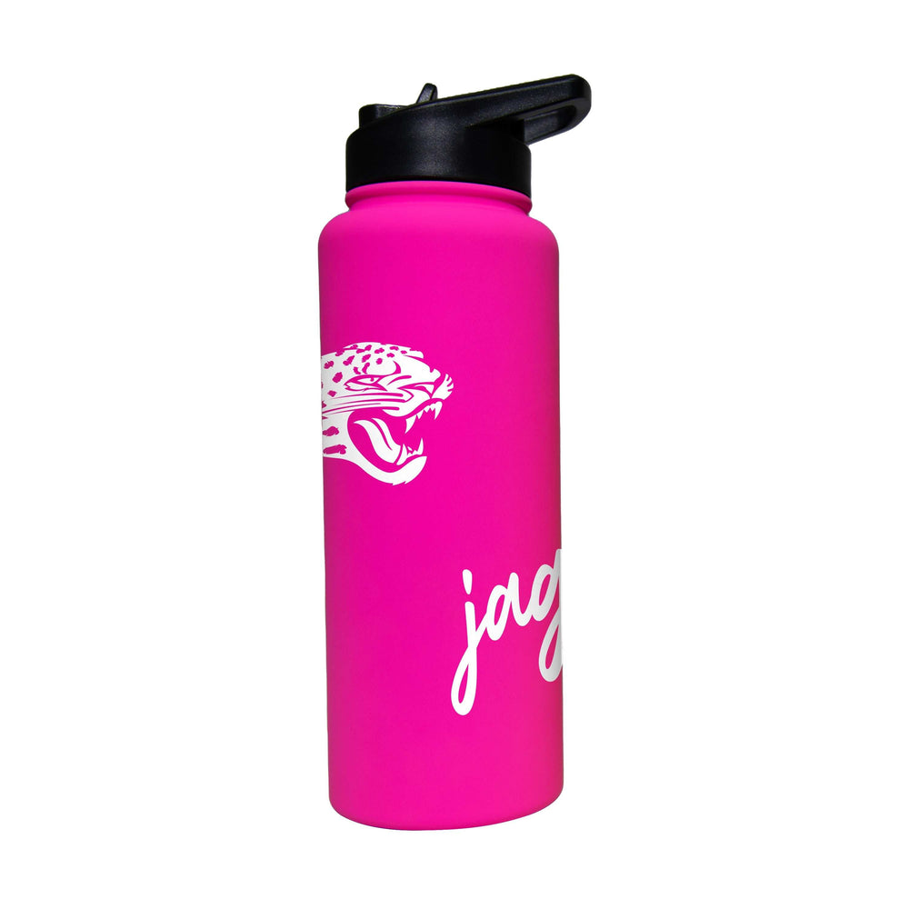Jacksonville Jaguars 34oz Electric Bold Soft Touch Quencher - Logo Brands - Flyclothing LLC