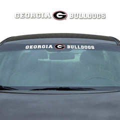 Georgia Bulldogs Sun Stripe Windshield Decal 3.25 in. x 34 in. - Georgia