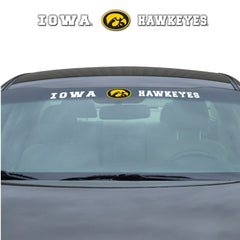 Iowa Hawkeyes Sun Stripe Windshield Decal 3.25 in. x 34 in. - Iowa