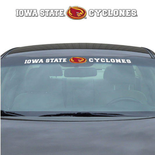 Iowa State Cyclones Sun Stripe Windshield Decal 3.25 in. x 34 in. - Iowa State