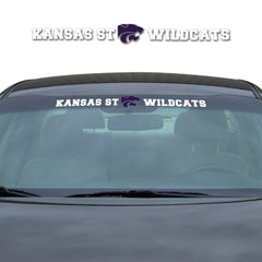 Kansas State Wildcats Sun Stripe Windshield Decal 3.25 in. x 34 in. - Kansas State