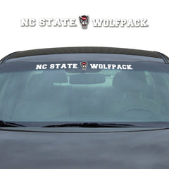 NC State Wolfpack Sun Stripe Windshield Decal 3.25 in. x 34 in. - NC State
