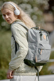 Himawari Waterproof Canvas Backpack Bag with Side Pockets - Trendsi