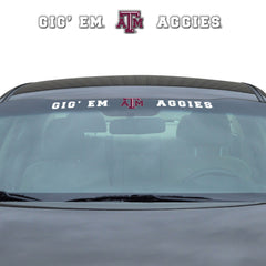 Texas A&M Aggies Sun Stripe Windshield Decal 3.25 in. x 34 in. - Texas A&M