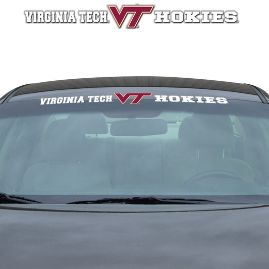 Virginia Tech Hokies Sun Stripe Windshield Decal 3.25 in. x 34 in.
