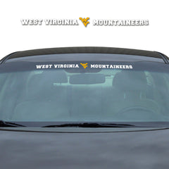West Virginia Mountaineers Sun Stripe Windshield Decal 3.25 in. x 34 in.