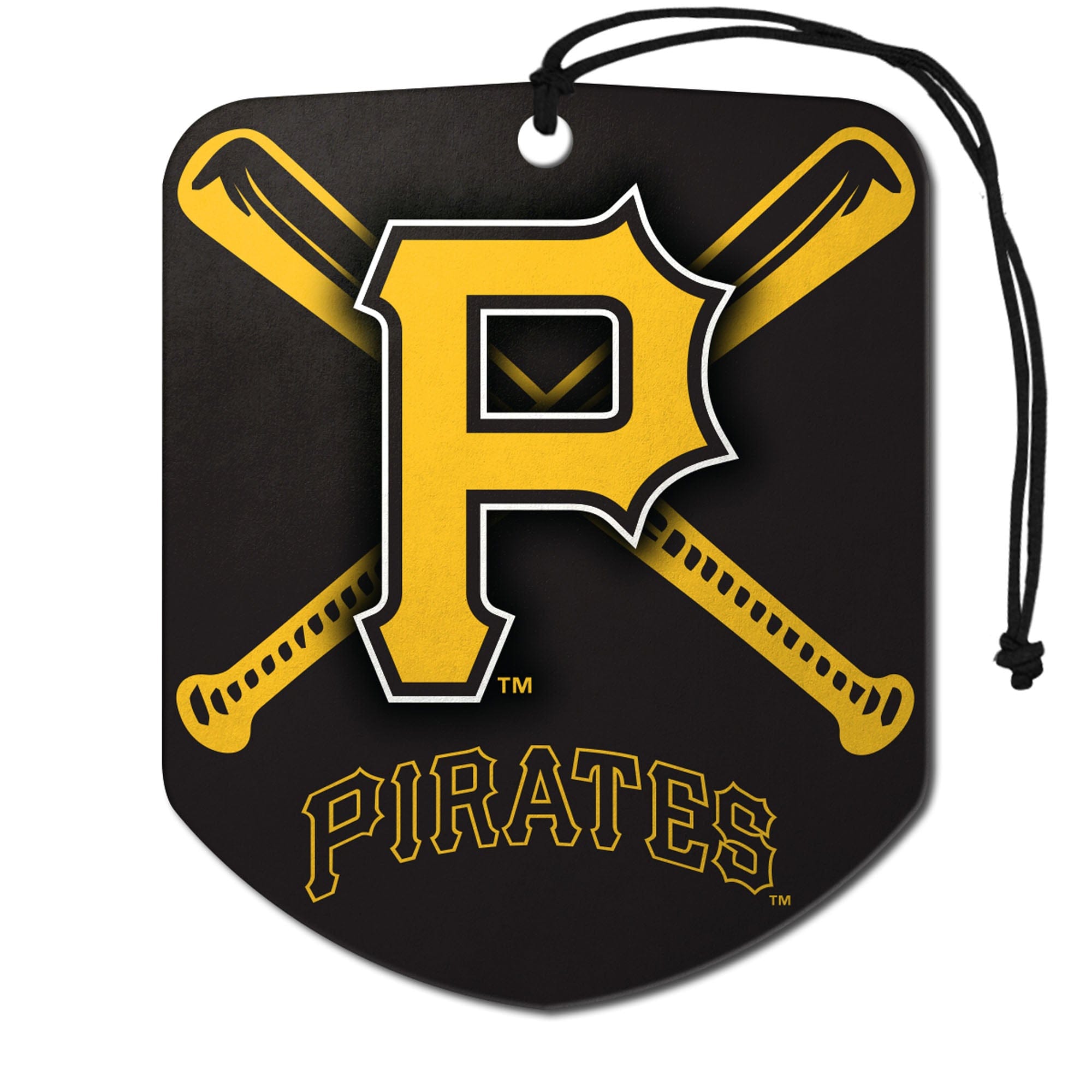 Pittsburgh Pirates 2 Pack Air Freshener - Pittsburgh Pirates