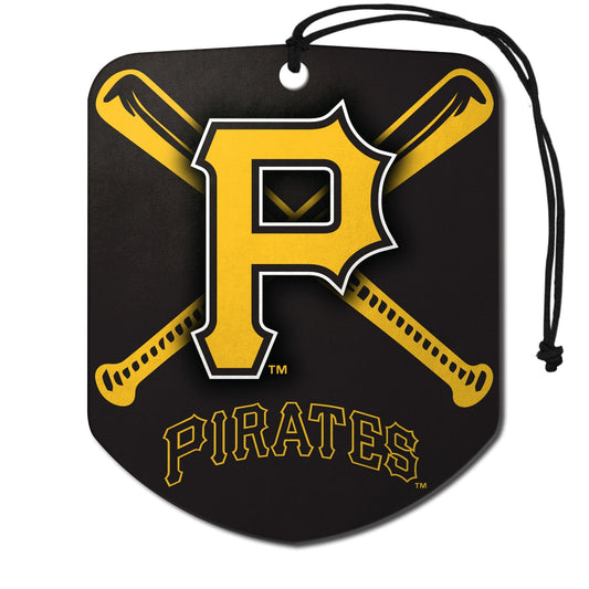 Pittsburgh Pirates 2 Pack Air Freshener - Pittsburgh Pirates