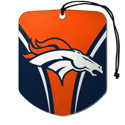 Denver Broncos 2 Pack Air Freshener - Denver Broncos