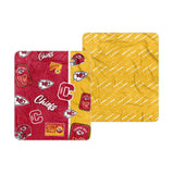 Kansas City Chiefs Dream Weave Throw 50x60 - Logo Brands - Flyclothing LLC