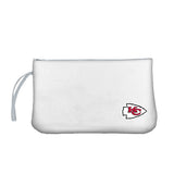 Kansas City Chiefs Clear Wristlet - Logo Brands - Flyclothing LLC