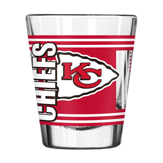 Kansas City Chiefs 2oz Hero Shot Glass - Logo Brands - Flyclothing LLC