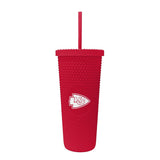 Kansas City Chiefs 24oz Studded Tumbler - Logo Brands - Flyclothing LLC