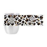 Kansas City Chiefs 16oz Neutral Leopard Stainless Curved Beverage - Logo Brands - Flyclothing LLC