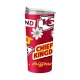 Kansas City Chiefs Red 20oz Native Powder Coat Tumbler - Logo Brands - Flyclothing LLC