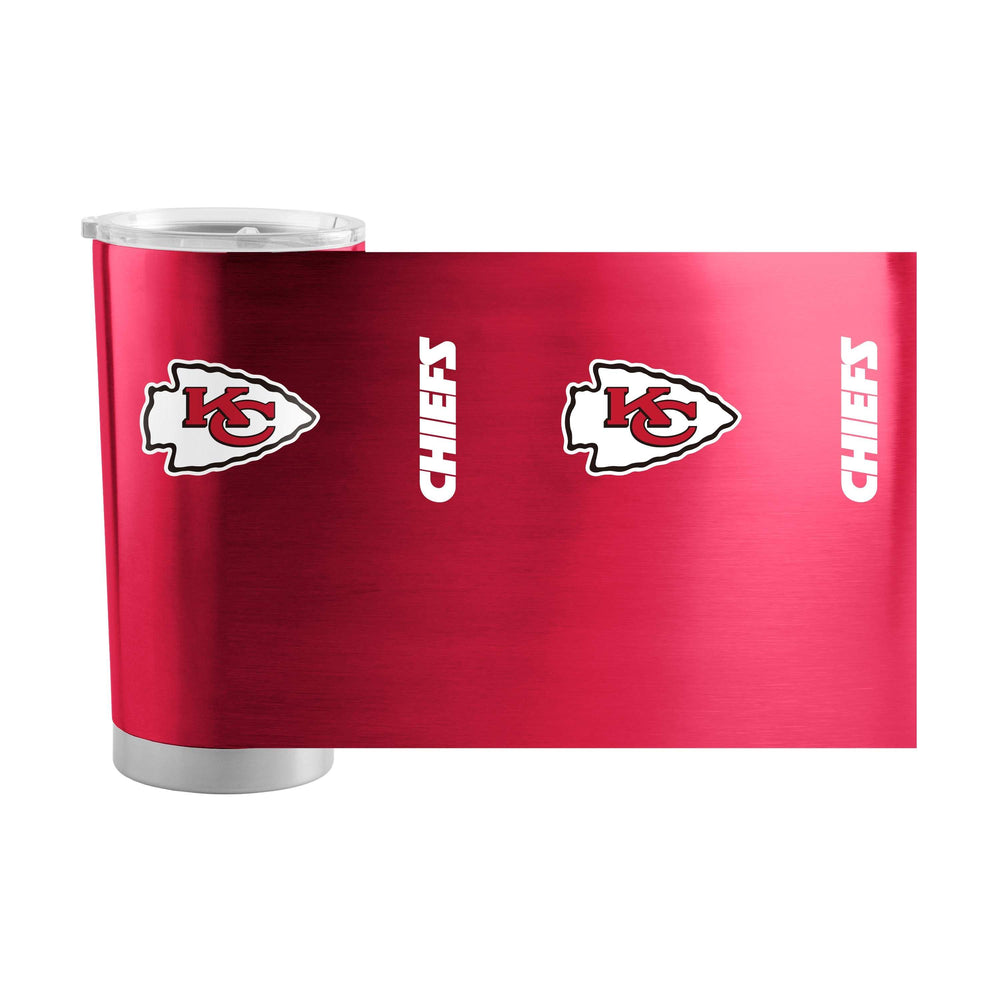Kansas City Chiefs 20oz Gameday Stainless Tumbler - Logo Brands - Flyclothing LLC