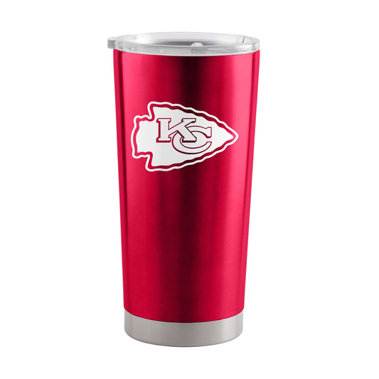 Kansas City Chiefs 1 Color 20oz Gameday Stainless Tumbler - Logo Brands - Flyclothing LLC