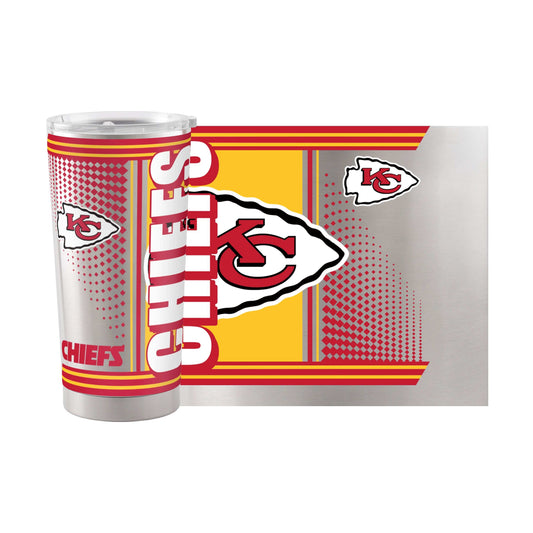 Kansas City Chiefs 20oz Hero Stainless Tumbler - Logo Brands - Flyclothing LLC