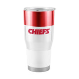 Kansas City Chiefs Colorblock 30oz Stainless Tumbler - Logo Brands - Flyclothing LLC