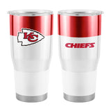 Kansas City Chiefs Colorblock 30oz Stainless Tumbler - Logo Brands - Flyclothing LLC