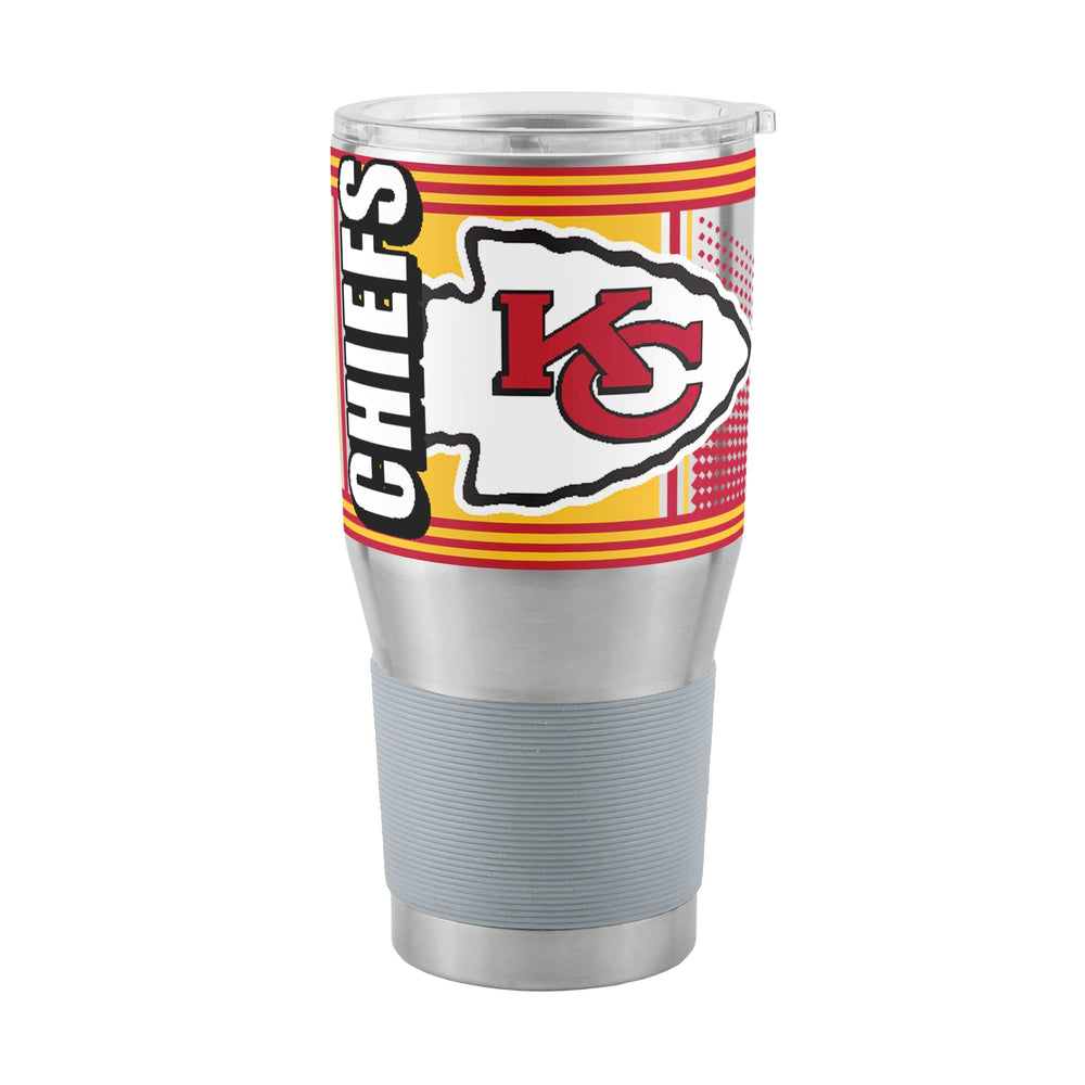 Kansas City Chiefs 30oz Hero Stainless Steel Tumbler - Logo Brands - Flyclothing LLC