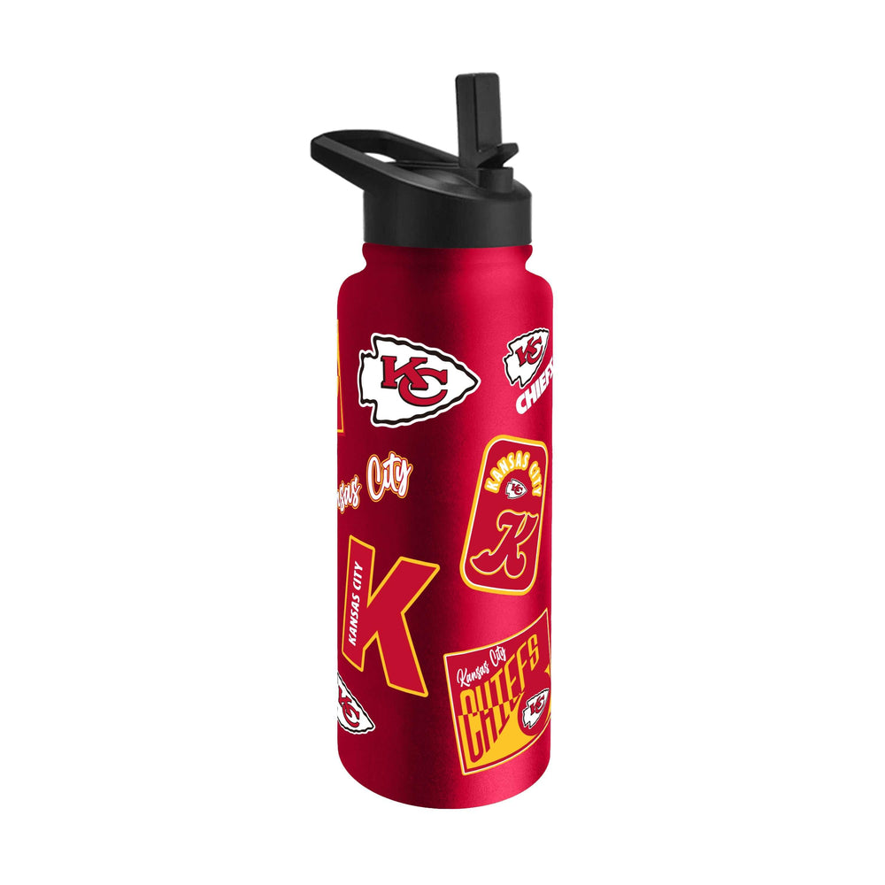 Kansas City Chiefs 34oz Dreamweave Quencher Bottle - Logo Brands - Flyclothing LLC