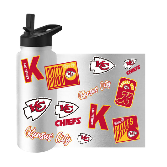 Kansas City Chiefs Dreamweave 34oz Quencher Bottle - Logo Brands - Flyclothing LLC