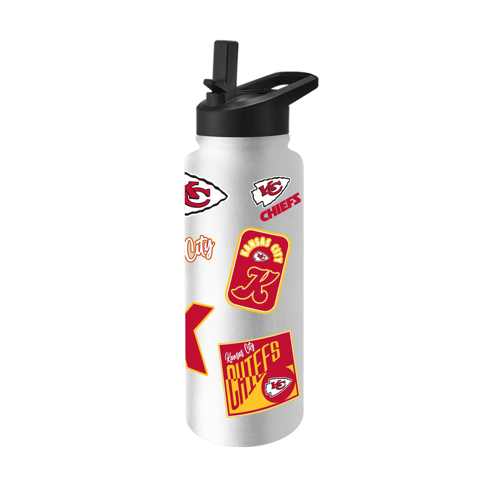 Kansas City Chiefs Dreamweave 34oz Quencher Bottle - Logo Brands - Flyclothing LLC