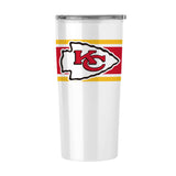 Kansas City Chiefs 20oz Stripe Fusion Tumbler - Logo Brands - Flyclothing LLC
