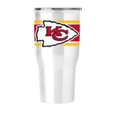 Kansas City Chiefs 30oz Stripe Fusion Tumbler - Logo Brands - Flyclothing LLC