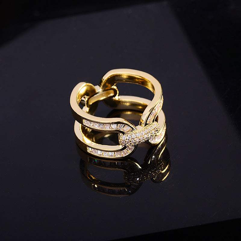 Versatile Round Copper Scarf Ring - My Store - Flyclothing LLC