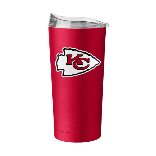 Kansas City Chiefs 20oz Flipside Powder Coat Tumbler - Logo Brands - Flyclothing LLC