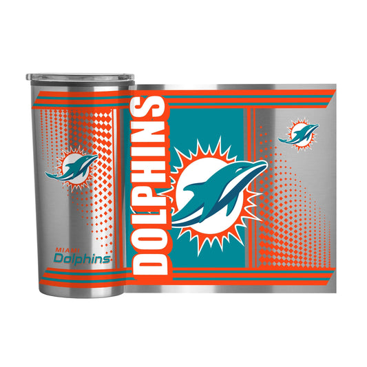 Miami Dolphins 20oz Hero Fusion Tumbler - Logo Brands - Flyclothing LLC